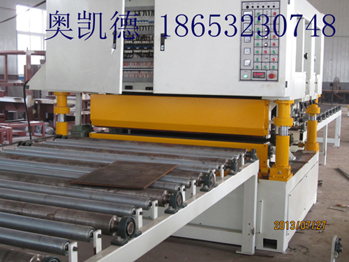 自動鋼板打磨機 自動鋼板除銹機